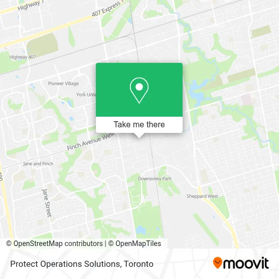 Protect Operations Solutions map