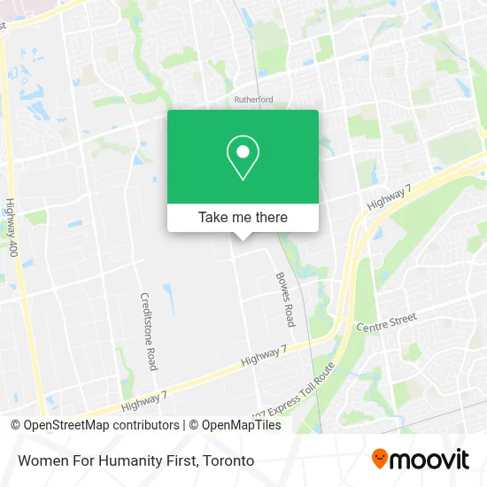 Women For Humanity First map