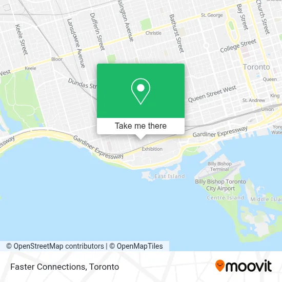Faster Connections map