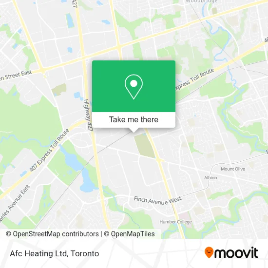 Afc Heating Ltd map