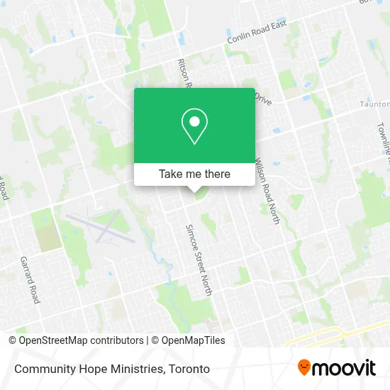 Community Hope Ministries map