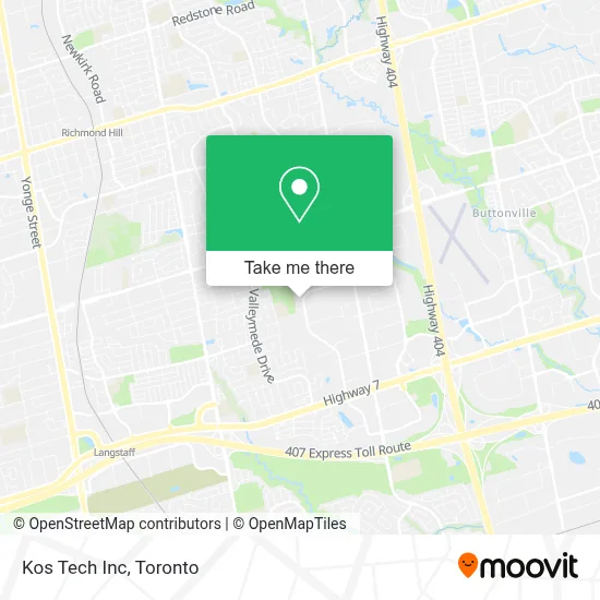 Kos Tech Inc map