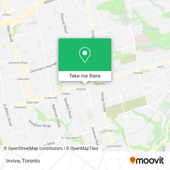 Inviva map