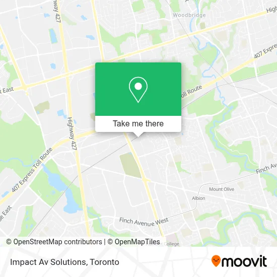 Impact Av Solutions map