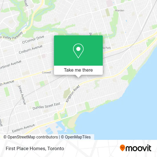 First Place Homes map