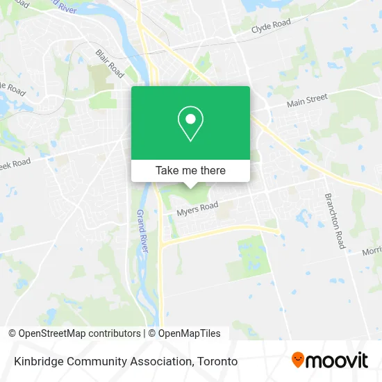 Kinbridge Community Association map