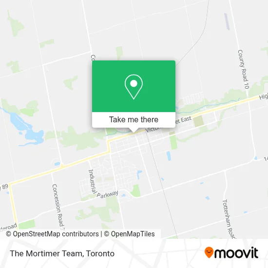 The Mortimer Team map