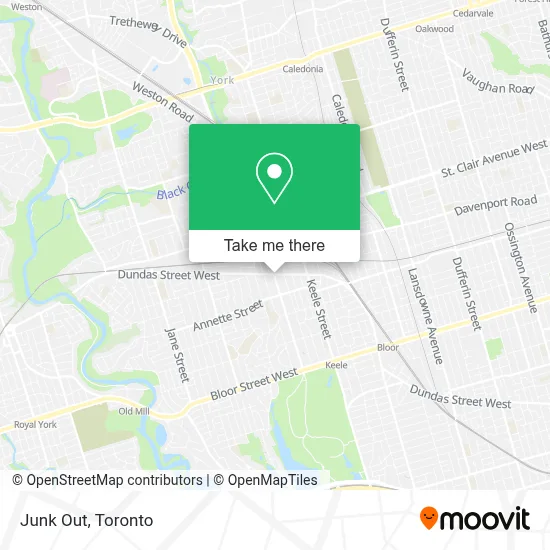 Junk Out map