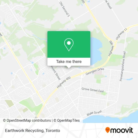 Earthwork Recycling map
