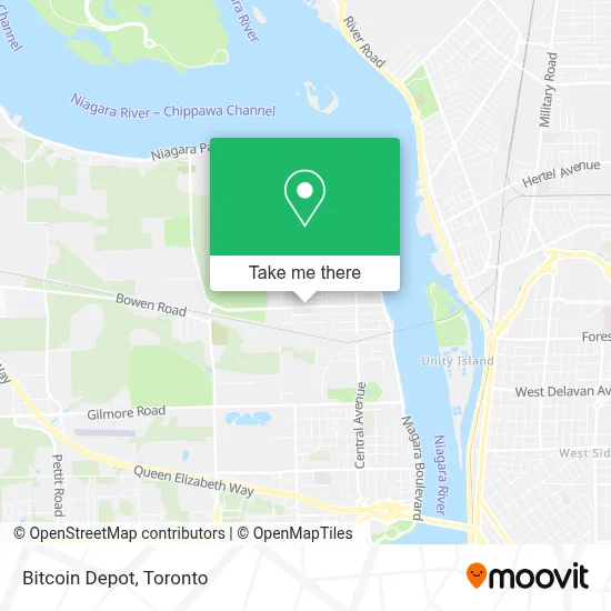 Bitcoin Depot map