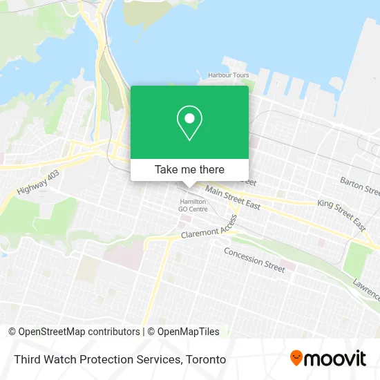 Third Watch Protection Services map