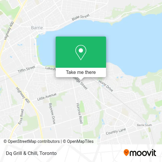 Dq Grill & Chill map
