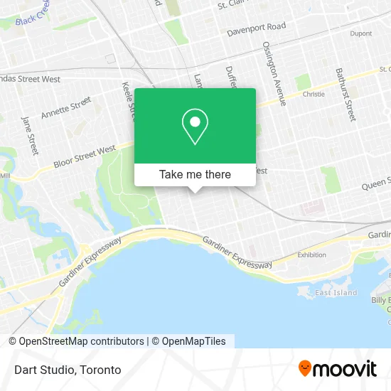 Dart Studio map
