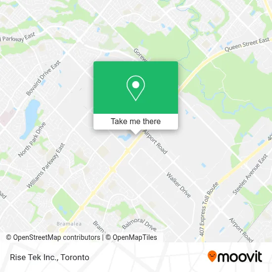 Rise Tek Inc. map