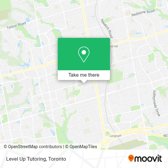 Level Up Tutoring map
