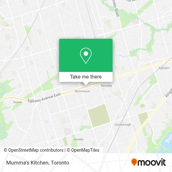 Mumma's Kitchen map