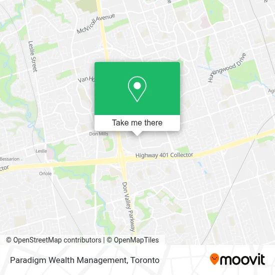 Paradigm Wealth Management map