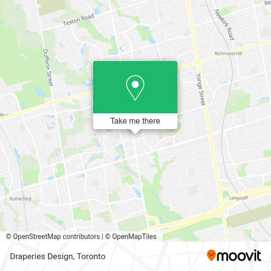 Draperies Design map