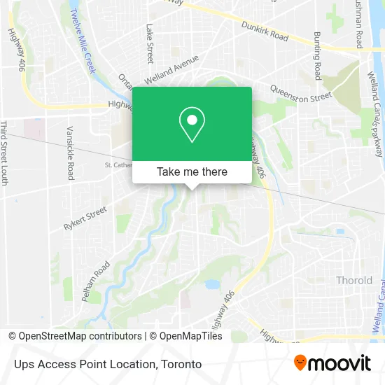 Ups Access Point Location plan