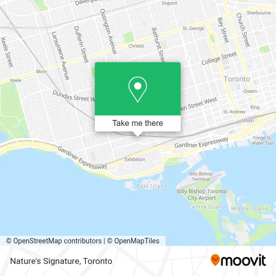 Nature's Signature map