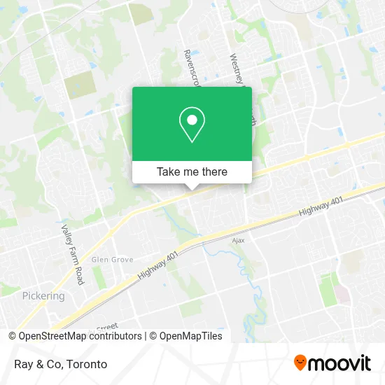 Ray & Co map