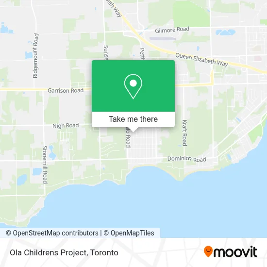 Ola Childrens Project map
