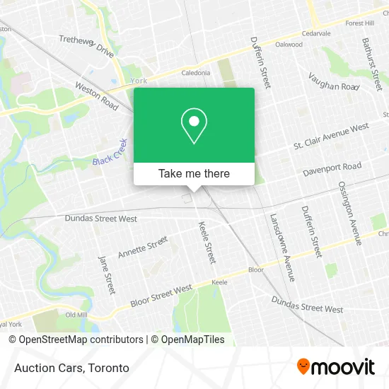Auction Cars map