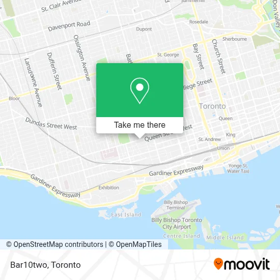 Bar10two map
