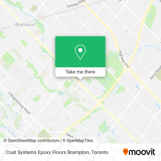 Coat Systems Epoxy Floors Brampton map