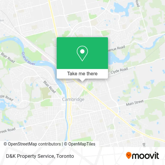 D&K Property Service map