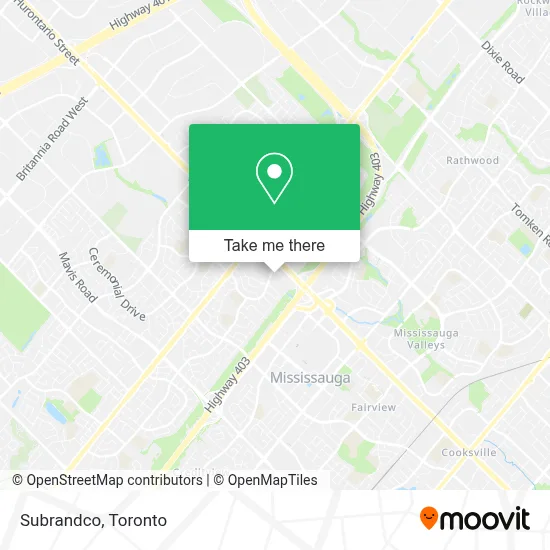 Subrandco map