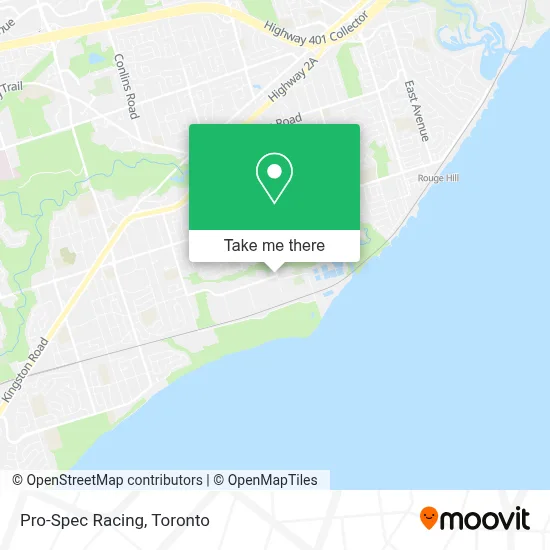 Pro-Spec Racing map