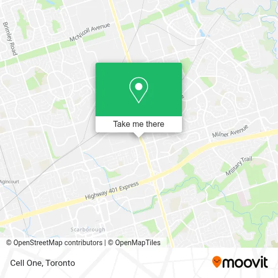Cell One map