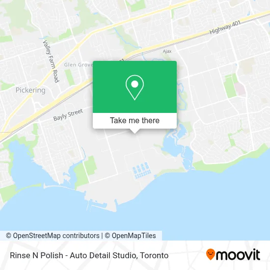 Rinse N Polish - Auto Detail Studio map
