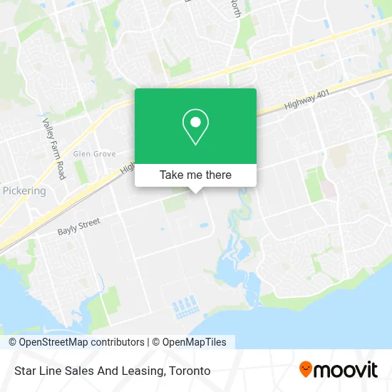 Star Line Sales And Leasing map