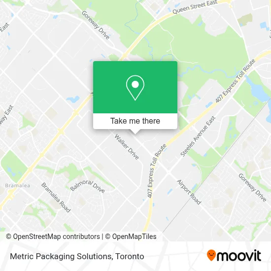 Metric Packaging Solutions map