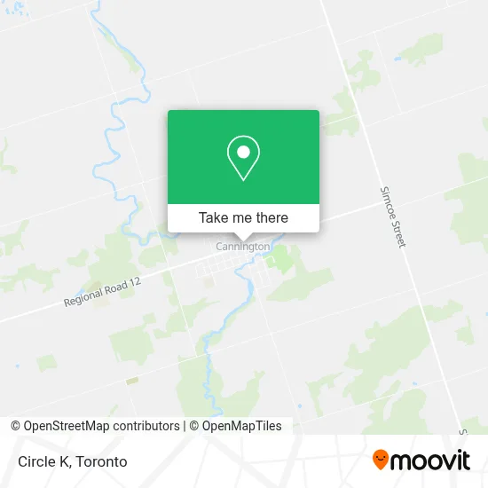 Circle K map