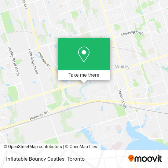 Inflatable Bouncy Castles map