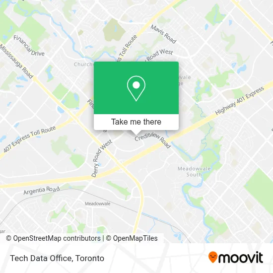 Tech Data Office map