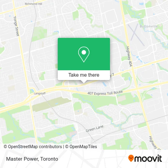 Master Power map