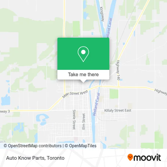 Auto Know Parts map