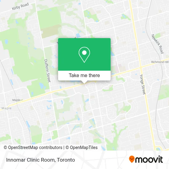 Innomar Clinic Room map