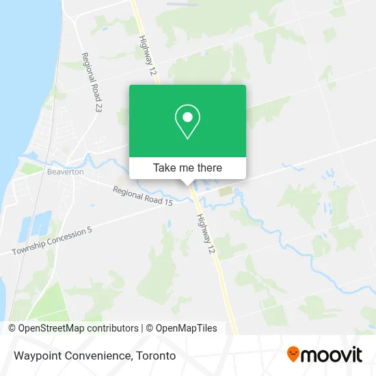 Waypoint Convenience map