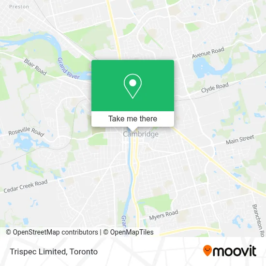 Trispec Limited map