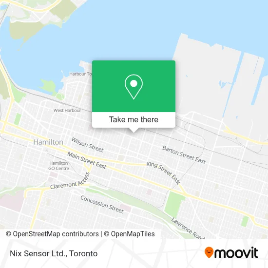 Nix Sensor Ltd. map