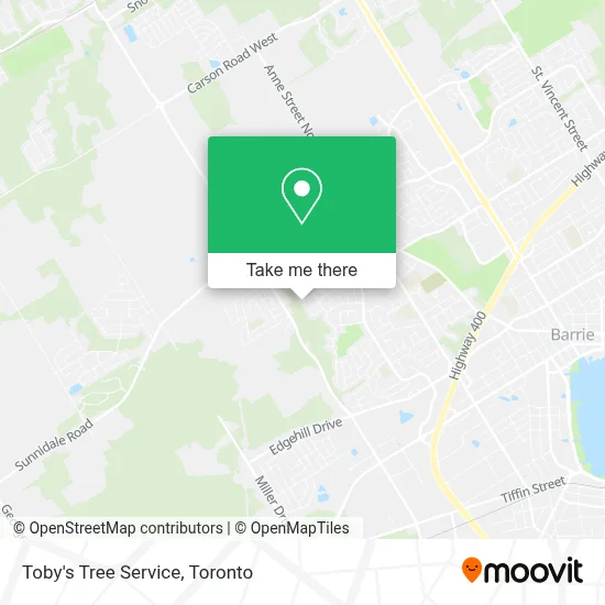 Toby's Tree Service plan
