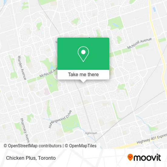 Chicken Plus map