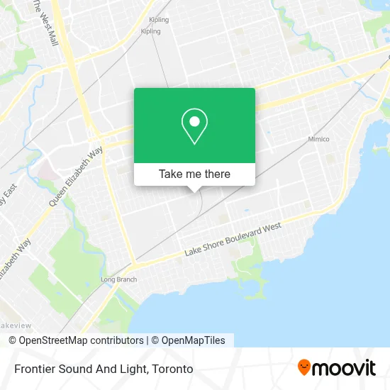Frontier Sound And Light map
