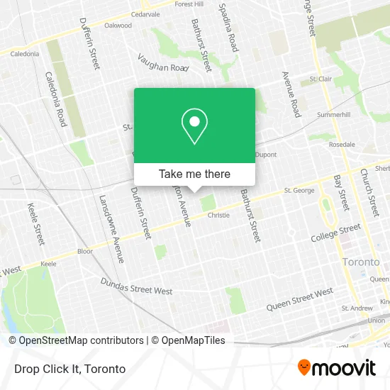 Drop Click It map