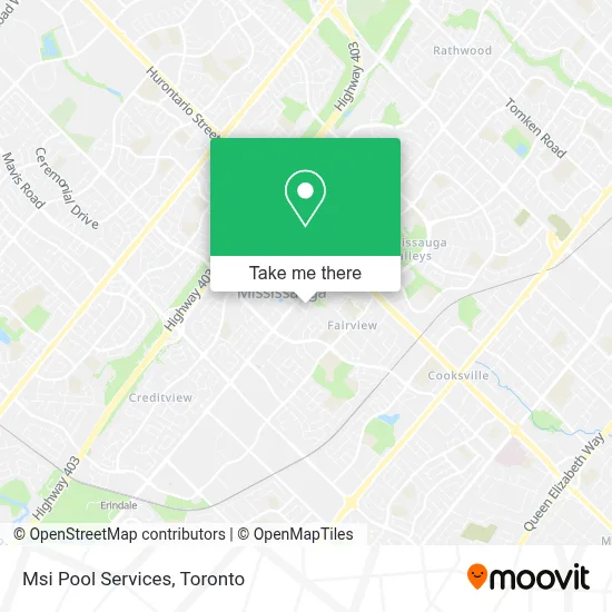 Msi Pool Services map
